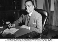 J. Edgar Hoover 1942