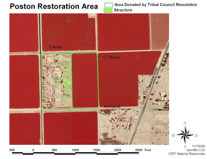 Poston Restoration Area