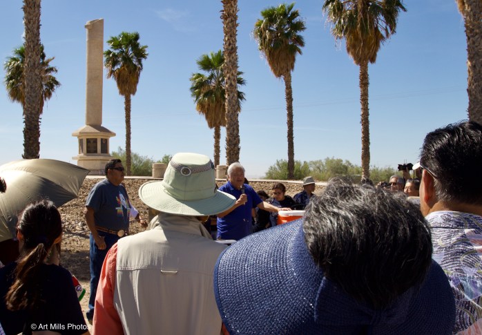 Tribal Chairman Speaking